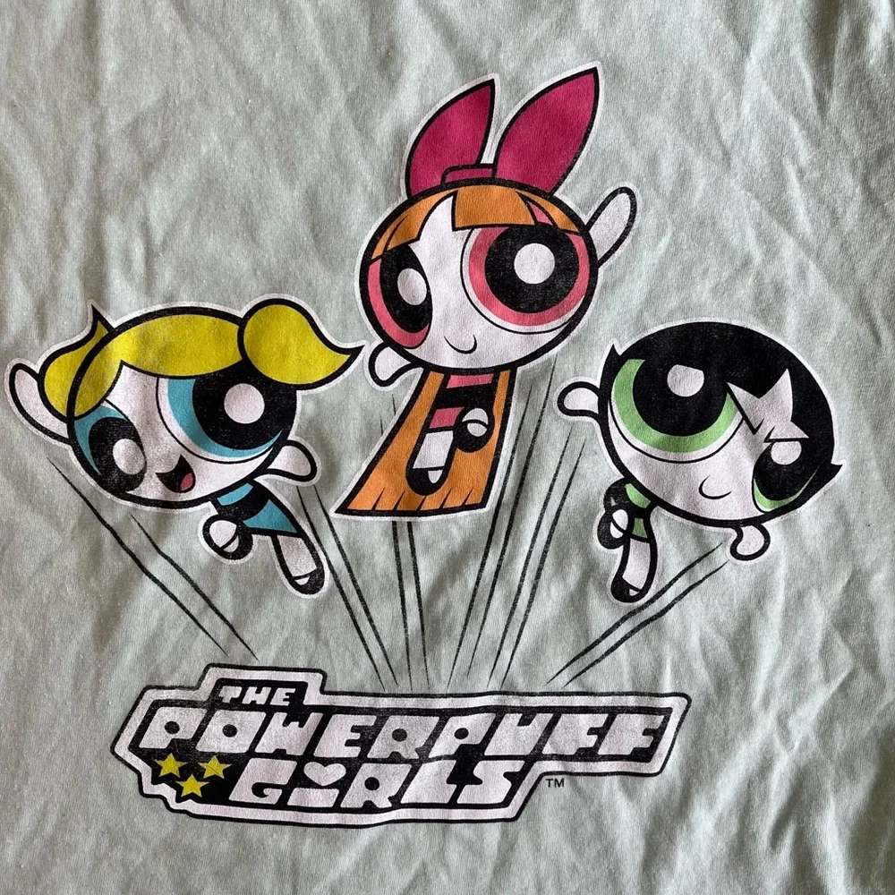 Old Navy The Powerpuff Girls’ Graphic T-Shirt for Girls Short Sleeve Mint Large